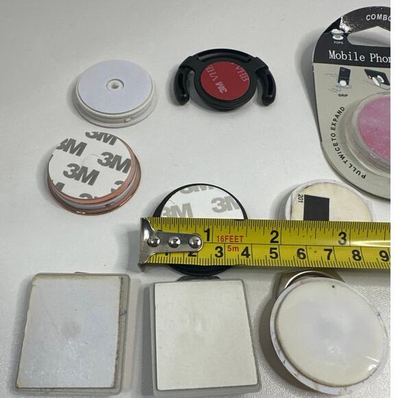 9Mobile phone stands & buttons new sticky on the backs. Found in storage auction - Picture 4 of 4